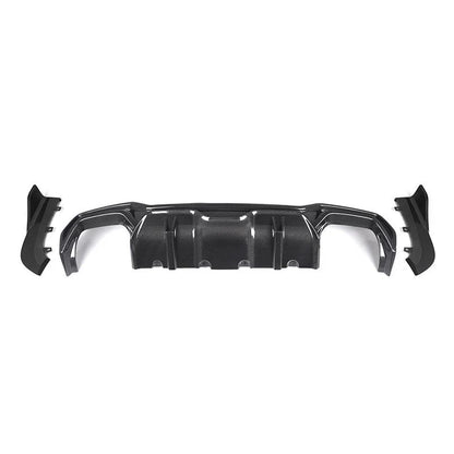 BMW G22/G23 4 Series - SQ Style Carbon Fiber Rear Diffuser