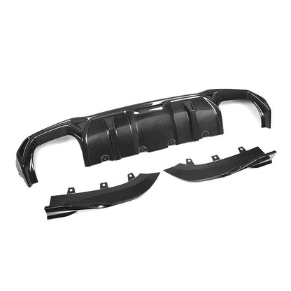 BMW G22/G23 4 Series - SQ Style Carbon Fiber Rear Diffuser
