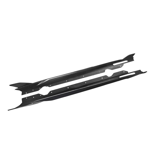 BMW G22/G23 4 Series - SQ Style Carbon Fiber Side Skirts