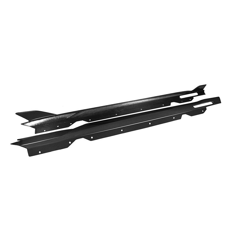 BMW G22/G23 4 Series - SQ Style Carbon Fiber Side Skirts