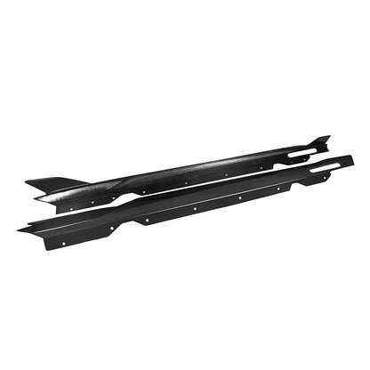 BMW G22/G23 4 Series - SQ Style Carbon Fiber Side Skirts