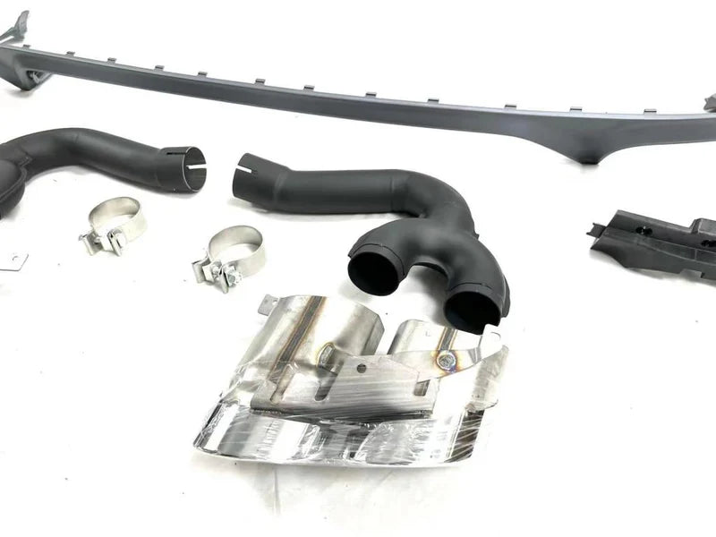 Audi SQ8 / Q8 S Line – Rear Diffuser with Quad Exhaust Tips