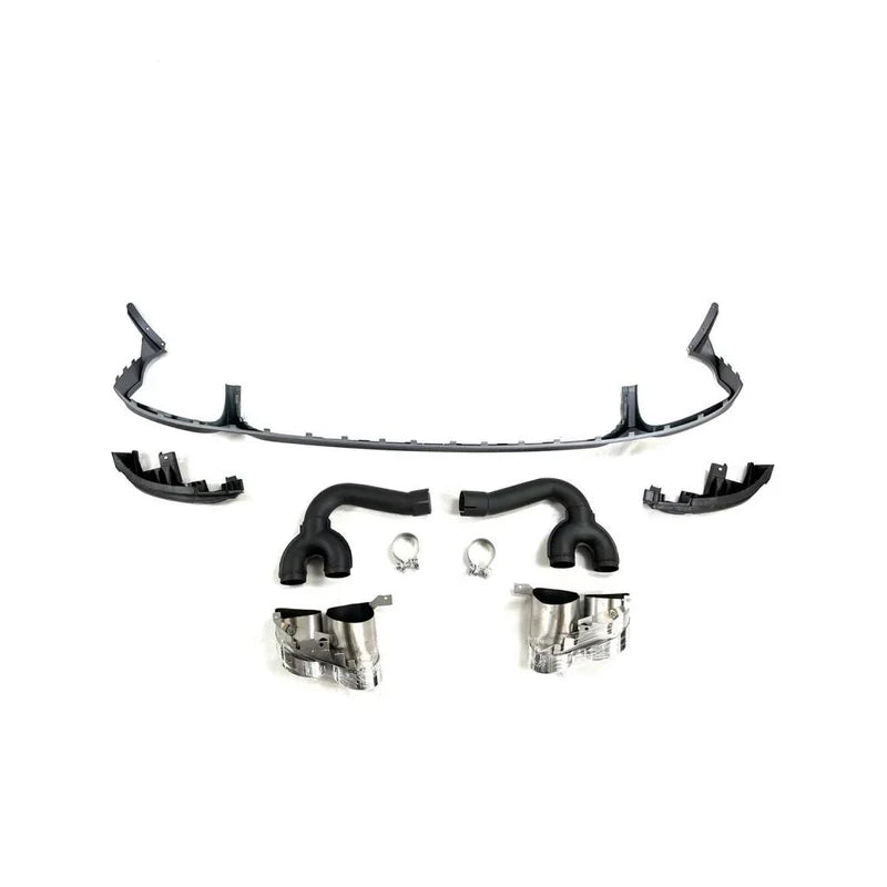 Audi SQ8 / Q8 S Line – Rear Diffuser with Quad Exhaust Tips