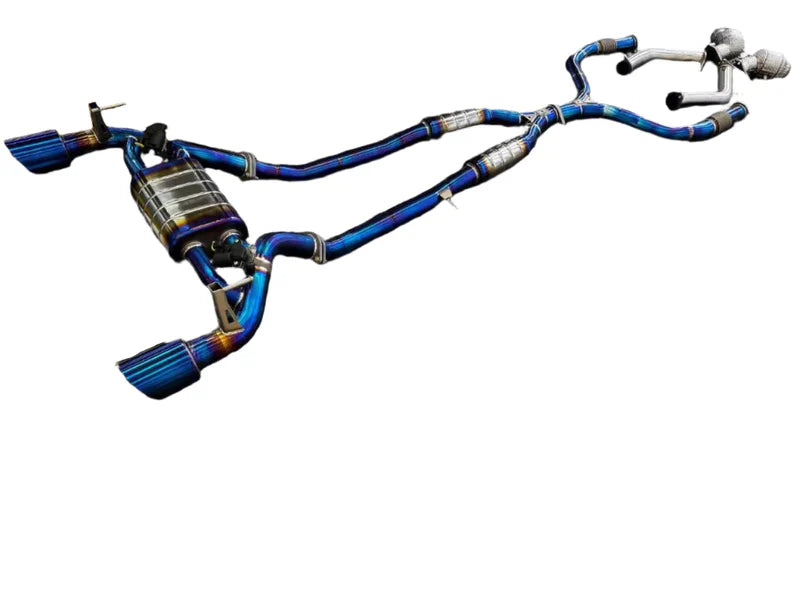 Nissan 400Z – Valved Exhaust System + High-Flow Down Pipes