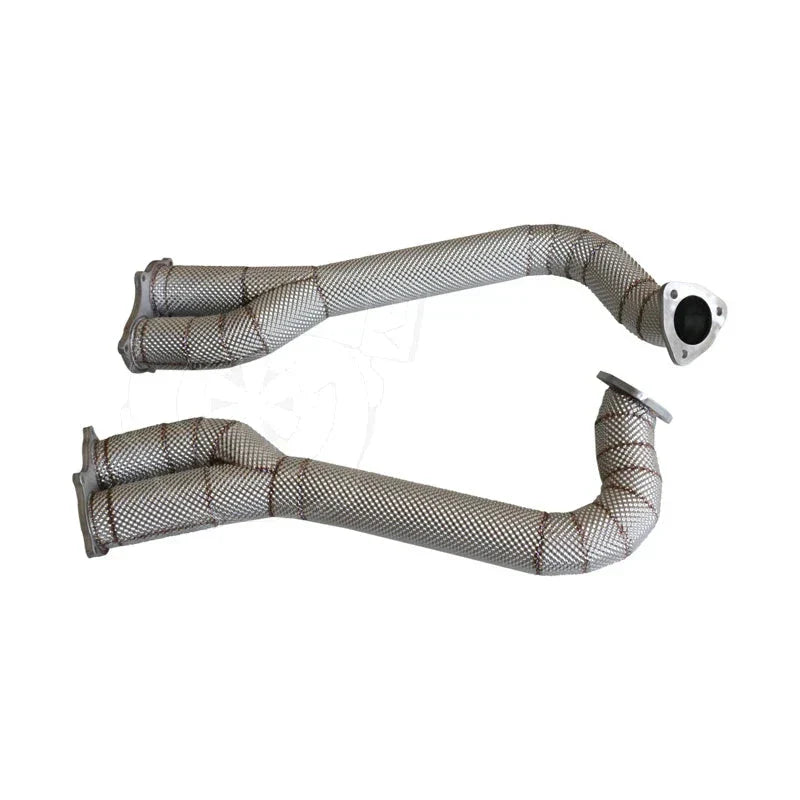 Porsche 718 GT4 / GTS / Spyder - Performance Race Down Pipes with Heatshield