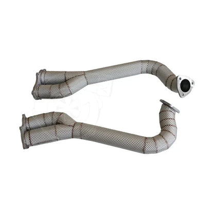 Porsche 718 GT4 / GTS / Spyder - Performance Race Down Pipes with Heatshield