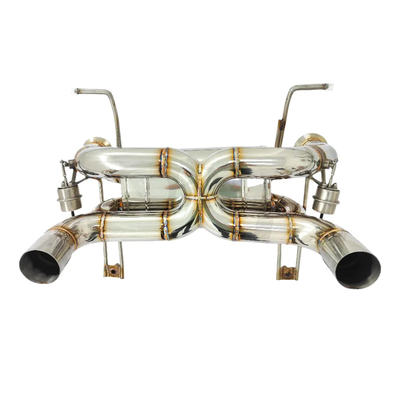 Lamborghini Aventador LP700/LP740 - SVJ Style Valved SS304 Axle-Back Exhaust