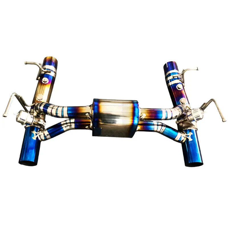 Ferrari F8 Spider – Titanium Alloy Catback Exhaust with Muffler