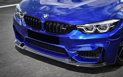 BMW F80 M3 & F82/F83 M4 - CS Style Carbon Fiber Front Lip