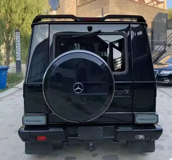 Mercedes-Benz G-Class W463 G350 G500 G63 - Carbon Fiber Rear Roof Spoiler with LED Brake Light