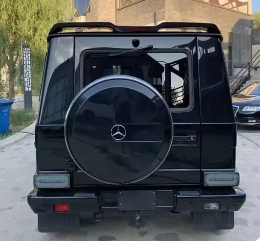 Mercedes-Benz G-Class W463 G350 G500 G63 - Carbon Fiber Rear Roof Spoiler with LED Brake Light