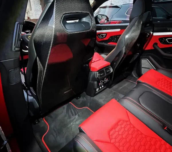 Lamborghini Urus – Carbon Fiber Back Seat Cover Replacement
