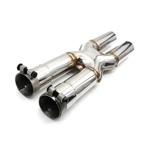 Ferrari F12/GTC4/FF/812/812GTS – Stainless Steel X-Pipe
