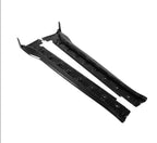 Porsche 911 992 Turbo S – Carbon Fiber Side Skirt Extensions