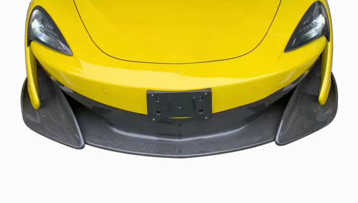 McLaren 570 / 570GT / 540C – 600LT Style Carbon Fiber Front Bumper with Front Lip