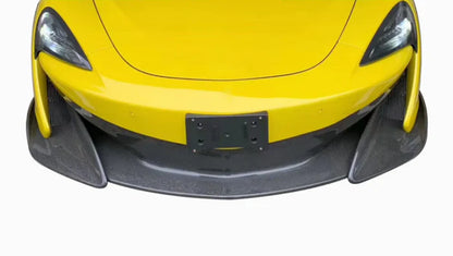 McLaren 570 / 570GT / 540C – 600LT Style Carbon Fiber Front Bumper with Front Lip