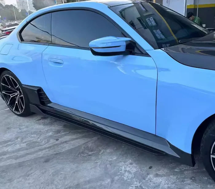 BMW G87 M2 Carbon Fiber Side Skirts
