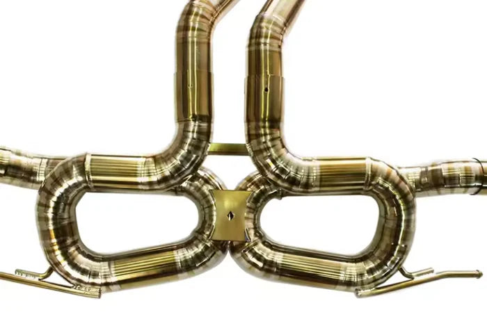 Lamborghini Urus - Titanium Gold Cat Back Exhaust System