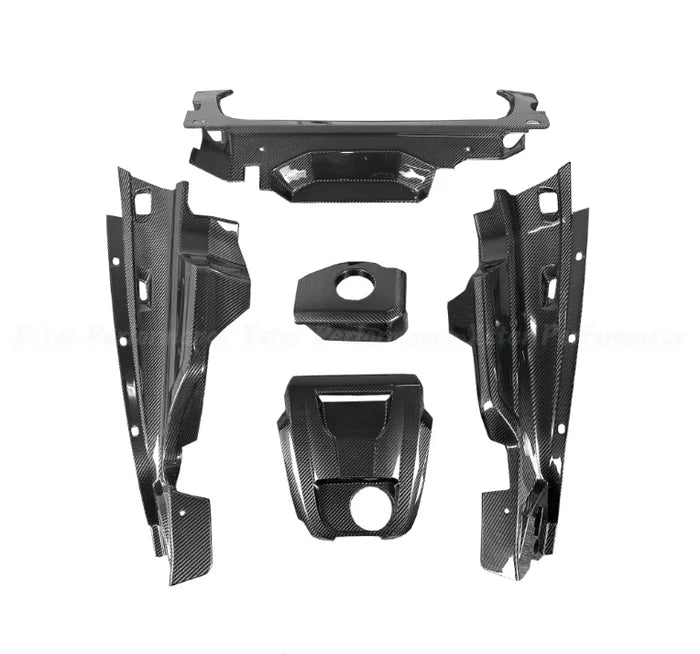 Audi R8 Gen 2 Carbon Fiber Engine Bay Cover Replacements