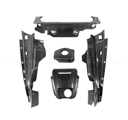 Audi R8 Gen 2 Carbon Fiber Engine Bay Cover Replacements