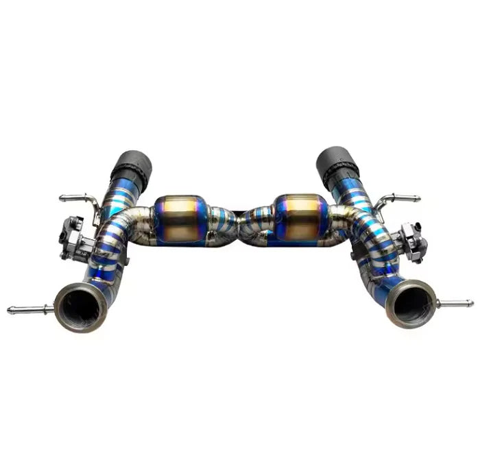 Maserati MC20 - Titanium Valved Exhaust System with Muffler