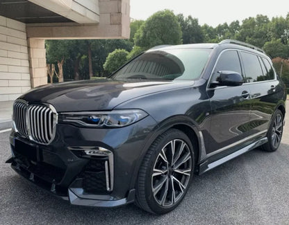 BMW X7 G07 (2019–2026) - Gloss Black ABS 3-Piece Front Lip