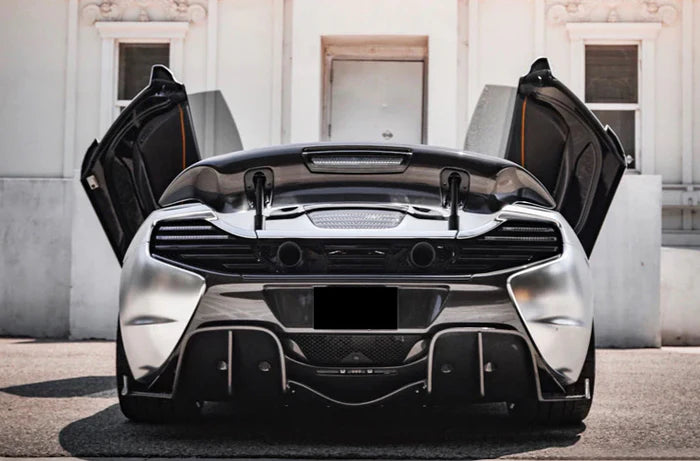 McLaren MP4-12C & 650S - Carbon Fiber 675LT Style Rear Diffuser