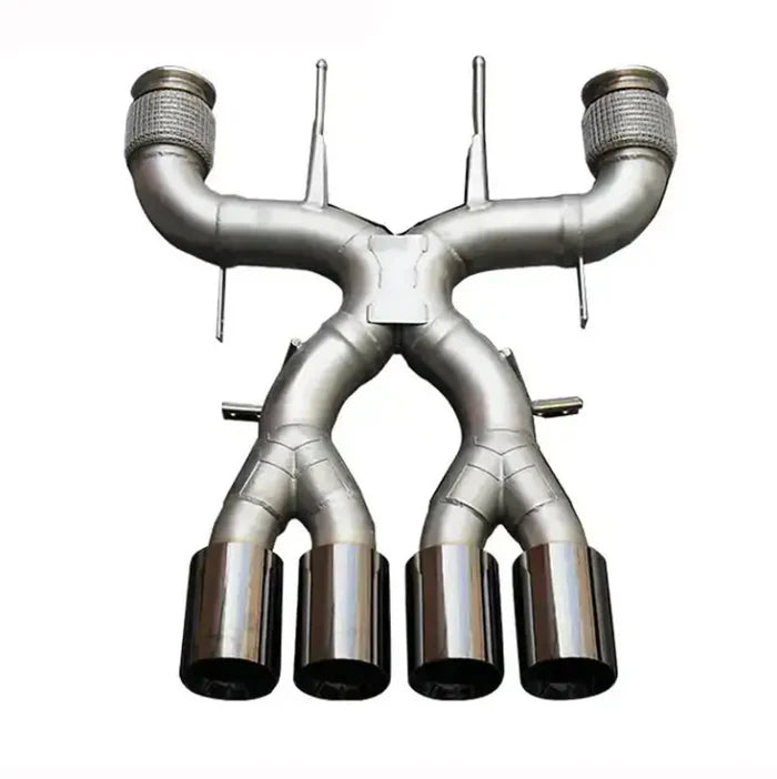 McLaren 765LT - Stainless Steel X Pipe Exhaust System