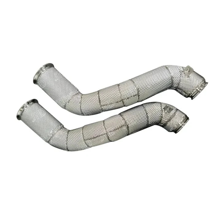 McLaren GT / GTS – Catless Downpipes with Heat Shield