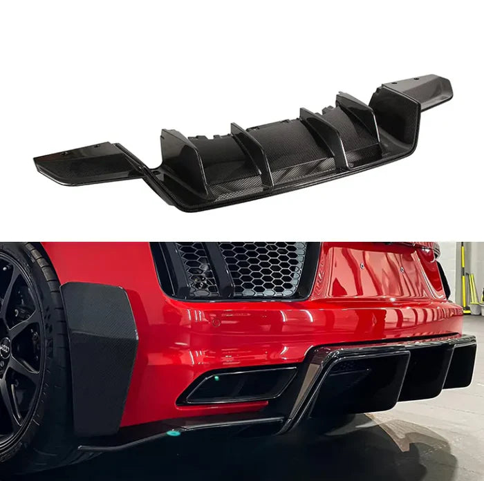 Audi R8 Gen 2 Carbon Fiber AP Rear Diffuser