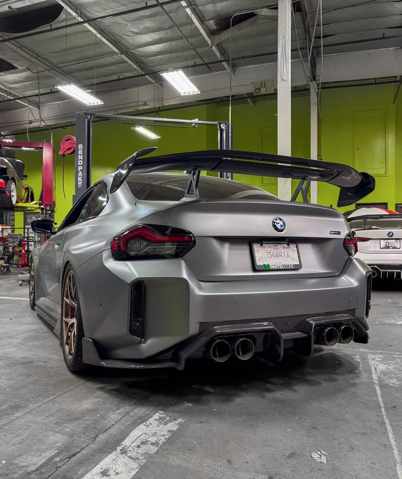 BMW G87 M2 Carbon Fiber AD Style Rear Diffuser