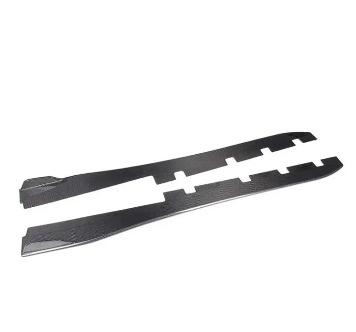 Ferrari F8 Tributo - Carbon Fiber Side Skirt Extensions