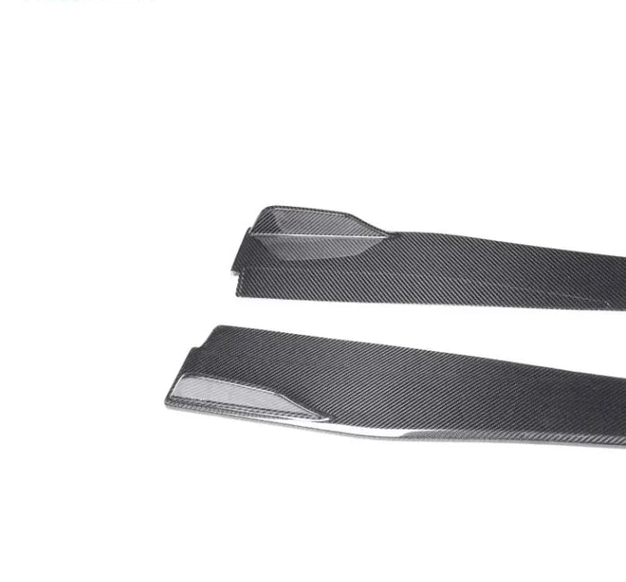 Ferrari F8 Tributo - Carbon Fiber Side Skirt Extensions