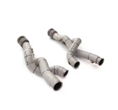 Lamborghini Revuelto – Downpipes with Heat Shield