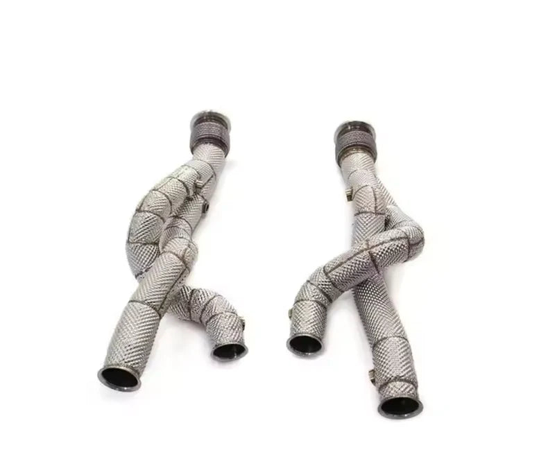 Lamborghini Revuelto – Downpipes with Heat Shield