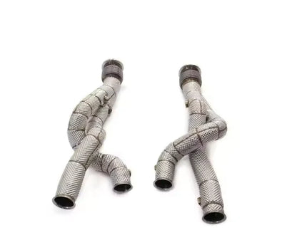 Lamborghini Revuelto – Downpipes with Heat Shield