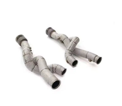 Lamborghini Revuelto – Downpipes with Heat Shield