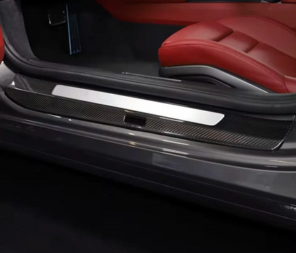 Porsche 911 992 - Carbon Fiber Interior Door Sill Panels