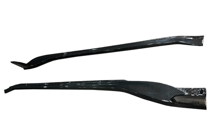 Porsche 992 Turbo S (2020–2023) - TC Style Dry Carbon Fiber Side Skirts
