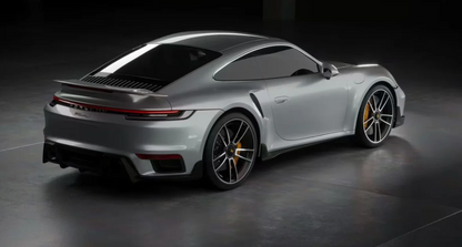 Porsche 911 992 - Carbon Fiber Finned Side Skirt Extensions