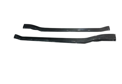 Porsche 911 992 - Carbon Fiber Finned Side Skirt Extensions