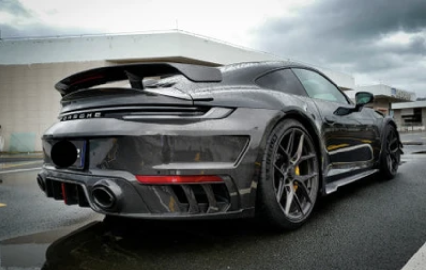 Porsche 911 992 Turbo S - Carbon Fiber Rear Spoiler Wing