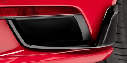Porsche 911 992 Turbo S - Carbon Fiber Rear Side Splitter Canards