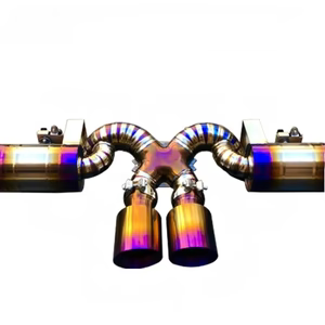 Porsche 992 GT3 - Titanium Valved Exhaust System With Titanium Tips Exhaust