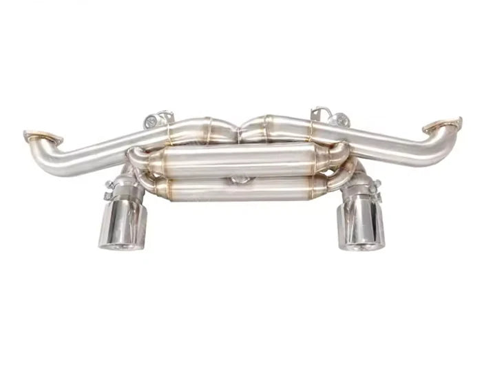 Porsche GT4/GT4RS - Stainless Steel Valved Exhaust System With Muffler
