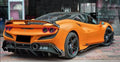 Ferrari F8 Tributo - AP Style Carbon Fiber Rear Wing