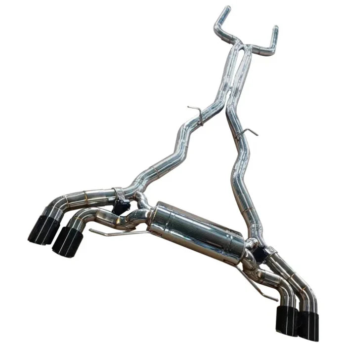 BMW F90 M5 – Stainless Steel Full Valved Exhaust System with Exhaust Tips