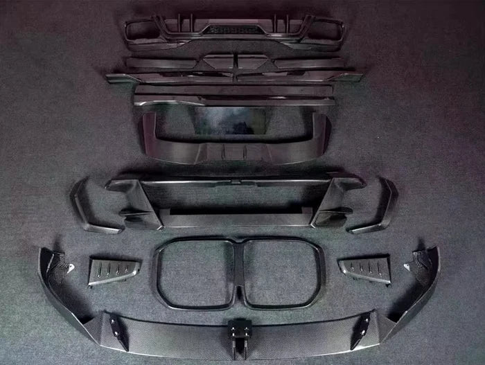 BMW X7 G07 LCI (2023–2026) - LD Style Carbon Fiber Full Aero Kit