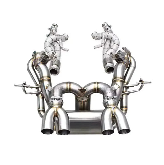 Lamborghini Revuelto – Stainless Steel Valved Exhaust System