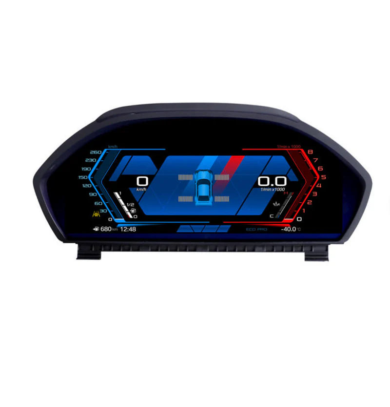 BMW X3 F25 / X4 F26 / X5 F15 / X6 F16 (2011–2018) – Digital Instrument Cluster Upgrade with Apple CarPlay (Plug & Play)